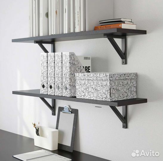 Подставки для бумаг IKEA Флюнс набор 4 шт