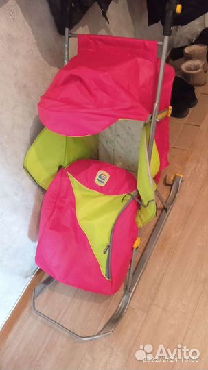 Коляска санки