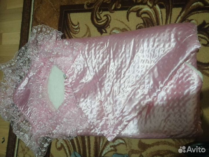 Конверт на выписку на овчине