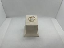Золотое кольцо с бриллиантами 585 (бульвар)