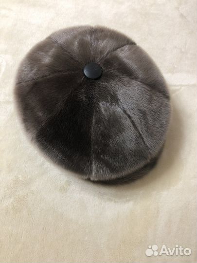 Меховая мужская кепка