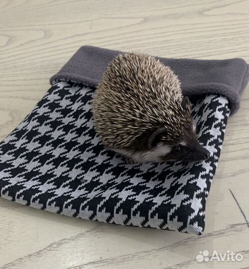 Флисовый мешочек для сна для ежа, грызунов