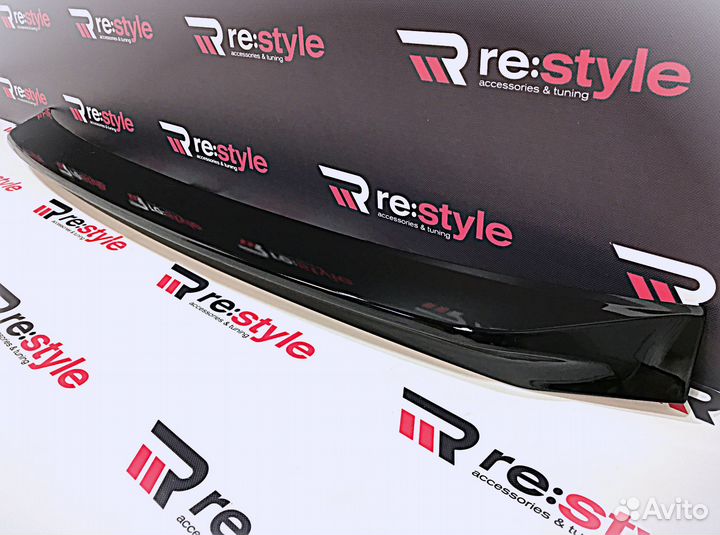 Спойлер Под стекло Cruiser 200 08-15г Черный