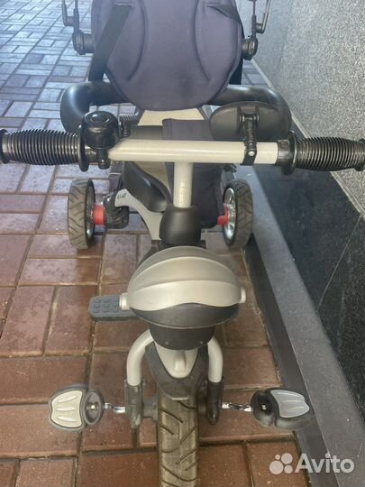 Детский 3 колёсный велосипед с родительской ручкой