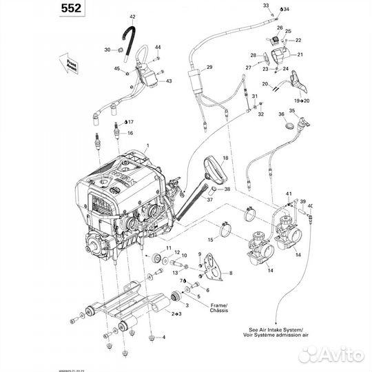 Трос газа снегохода BRP Ski-Doo Lynx 512059913