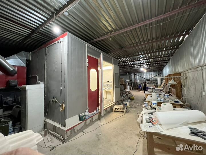 Покрасочная камера для автомобилей