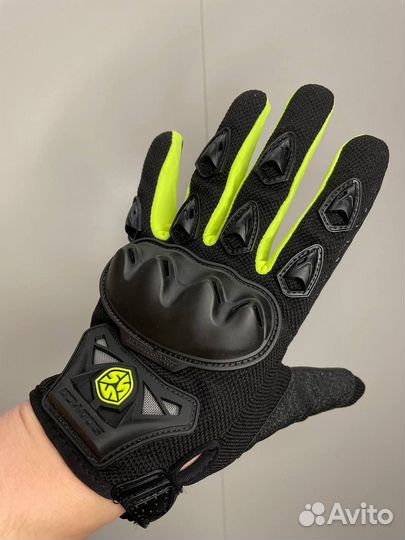 Мотоперчатки Scoyco MC-29 (Зеленые, размер XL)