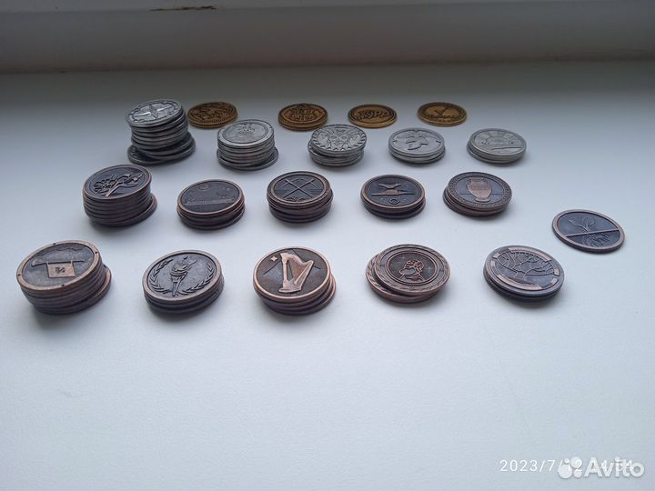 Монеты из Пятёрочки 78 штук