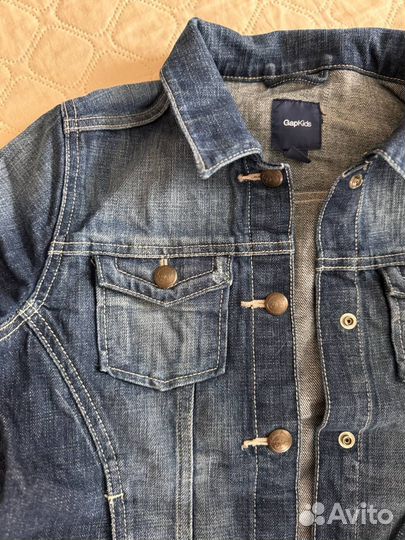 Джинсовая куртка Gap на 8-10 лет