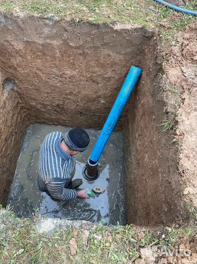 Септик под ключ для частных домов, дачных участков