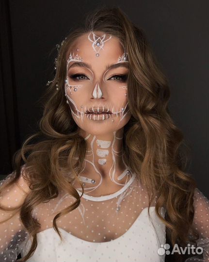 Грим, Аквагрим на Хэллоуин