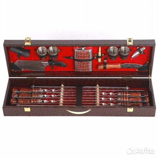 Шашлычный набор кизляр в кейсе