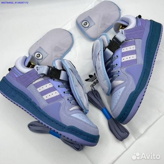 Кроссовки Adidas Bad Bunny Forum Low (Арт.39061)