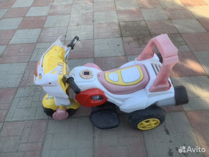 Детский электро мотоцикл