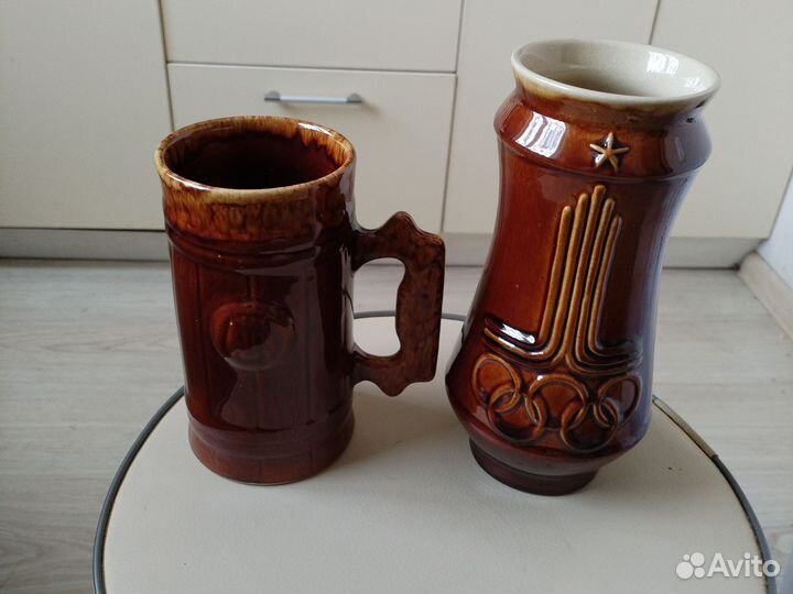 Советская обливная керамика. Редкая