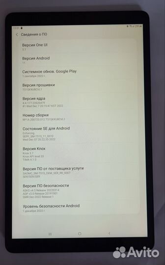 Samsung galaxy tab A 10.1