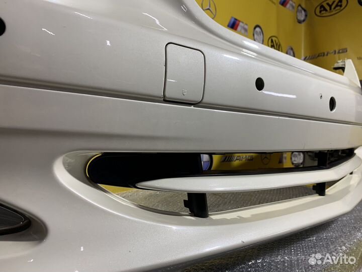 Передний бампер w221 дорестайлинг