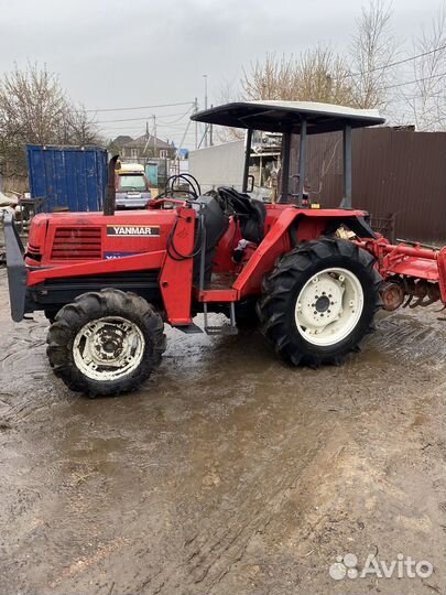 Мини-трактор YANMAR EF475 с КУН, 2012