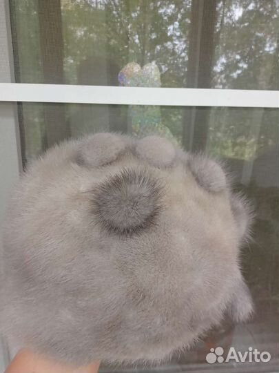 Шапка норковая женская