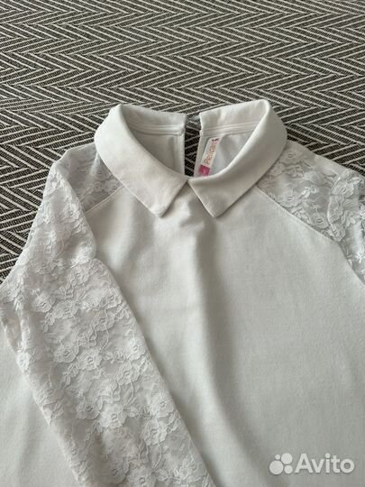 Блузка школьная 134 140