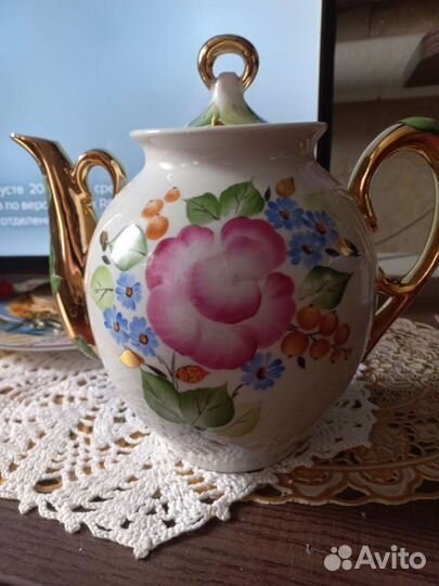 Чайник заварочный фарфор