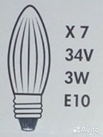 Лампочки для семисвечника, рождественская горка