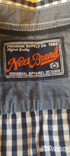 Рубашка детская с коротким рукавом Next. 116