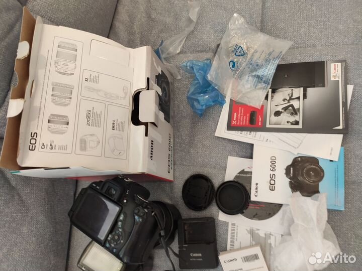 Фотоаппарат Canon 600D
