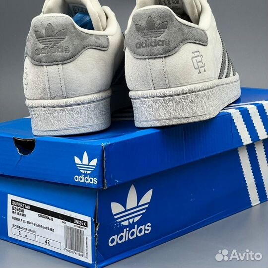 Мужские кроссовки Adidas Superstar White