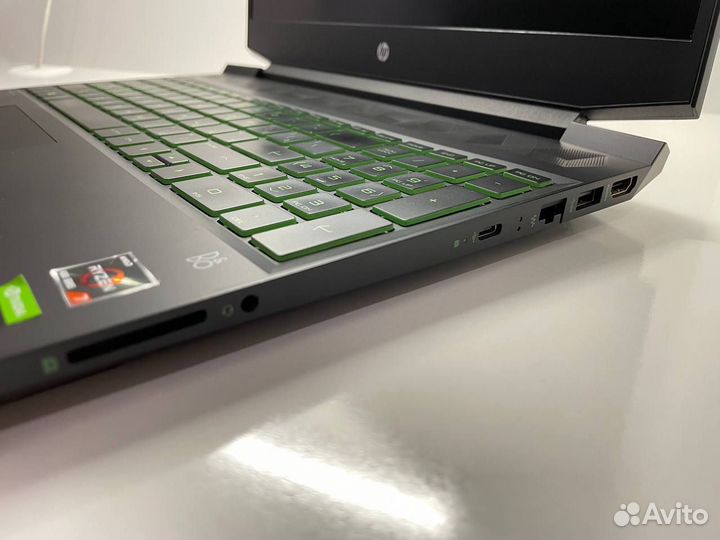 HP Omen AMD Ryzen 7 4800H/GTX1660Ti/16gbram/SSD