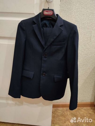 Пиджак школьный для мальчика 134