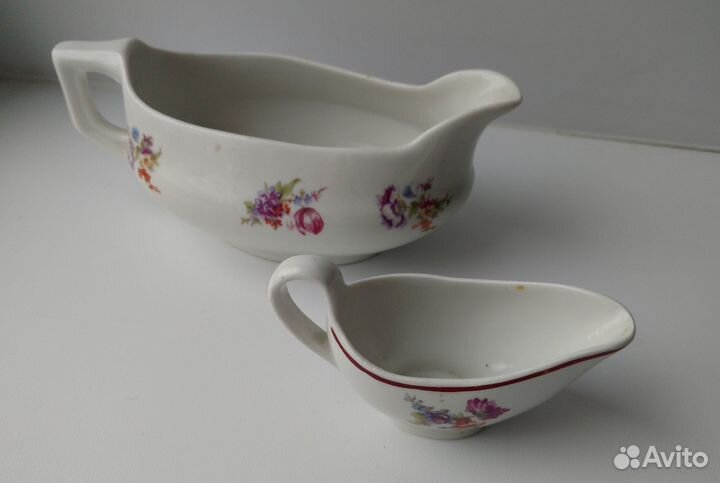 Соусник Дулево - 2 шт. 1950