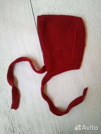 Шапочка детская шерстяная disana