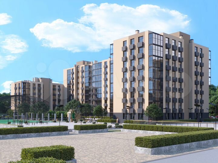 3-к. квартира, 77,2 м², 1/8 эт.