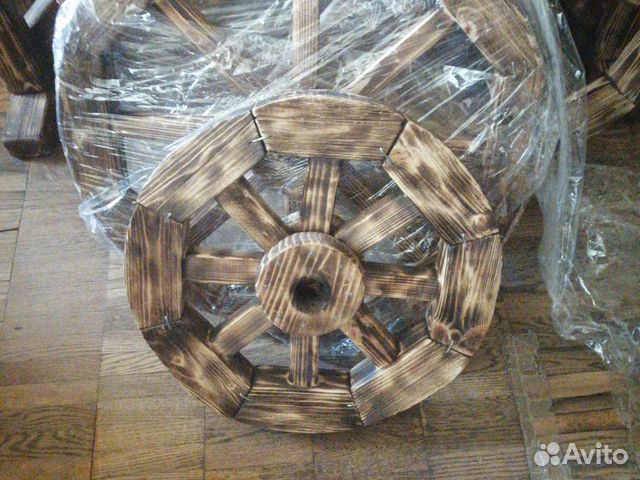 Колесо деревянное от телеги купить в Москве | Хобби и отдых | Авито