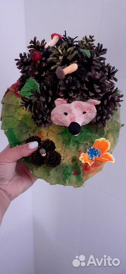 Осенняя поделка из природных материалов