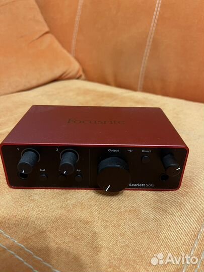 Focusrite scarlett solo 4 gen
