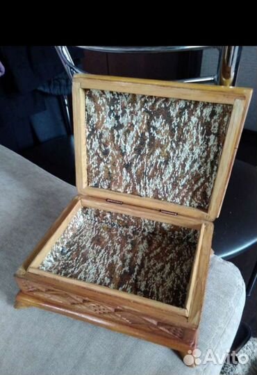 Шкатулка деревянная СССР