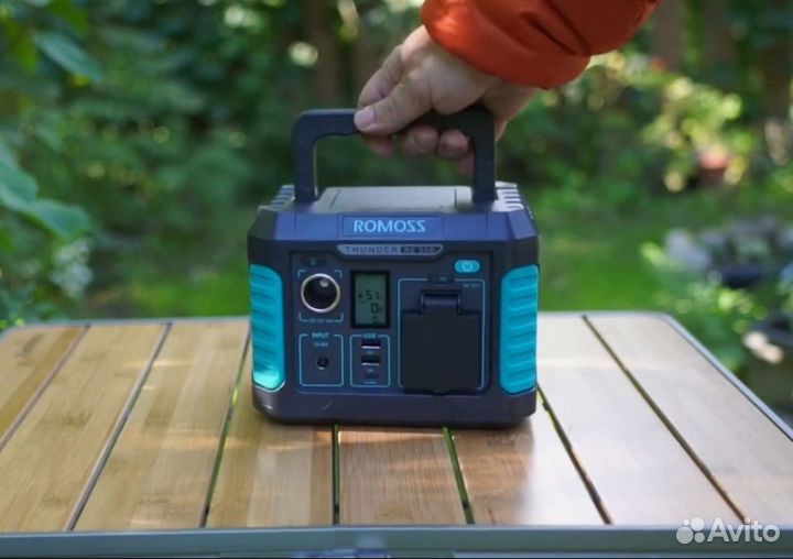 Походный повербанк 300w Romoss акб 62400mAh 220в