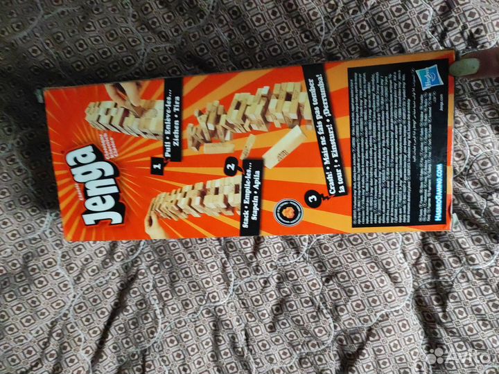 Jenga hasbro настольная игра