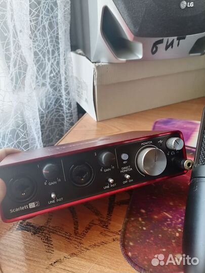 Звуковая карта и микрофон