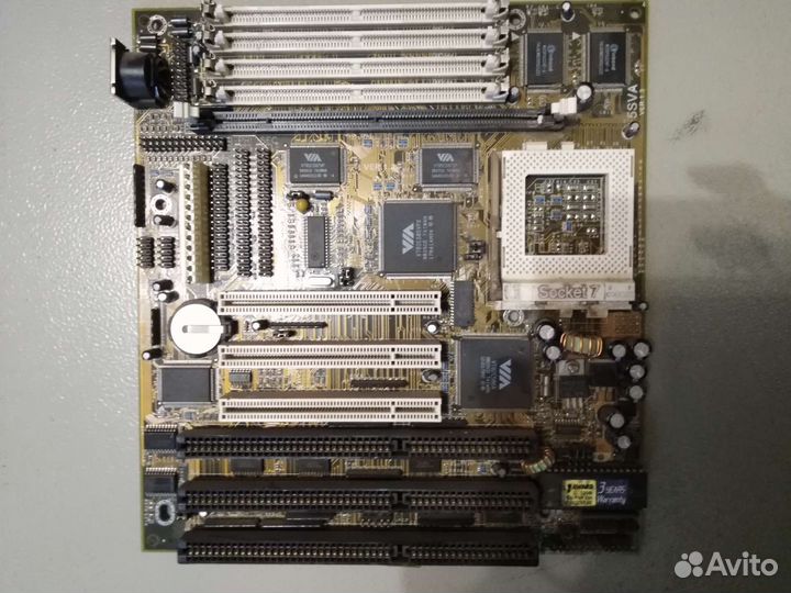 Компьютерные материнки на сокет 7 ретро