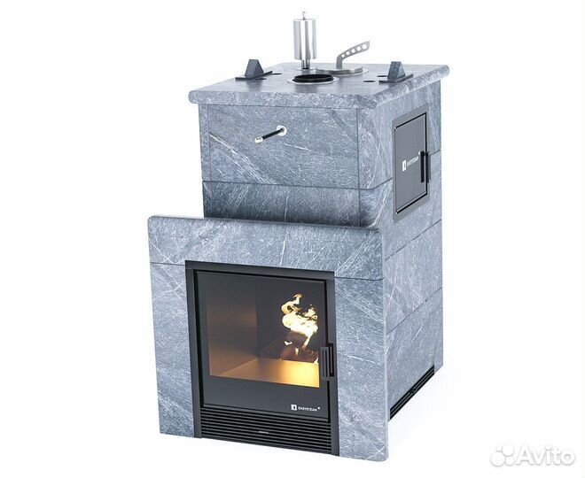 Печь банная Сочи-М2 в полноценном кожухе