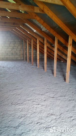 Эковата. Бесшовное утепление дома и дачи