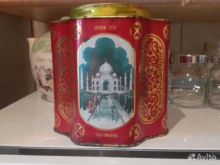 Банки жестяные СССР, Индия, кухонные мелочи СССР