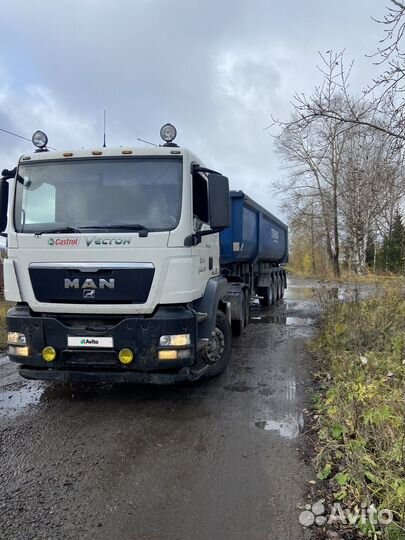 MAN TGS 33.440 6x4 BBS-WW с полуприцепом, 2012