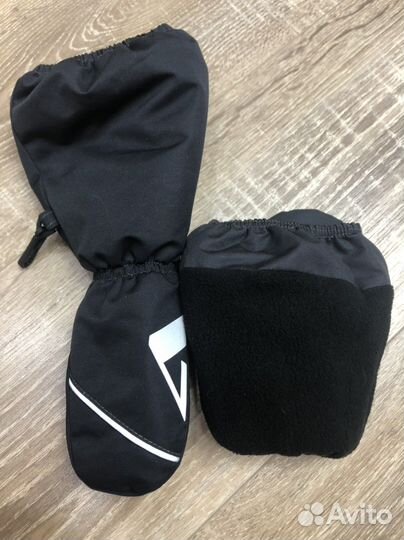 Краги варежки, размер 1 (1-2 года)