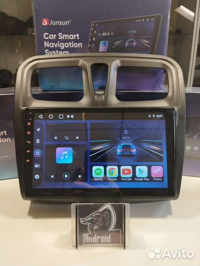 Магнитола на Renault logan 2 2gb 32gb