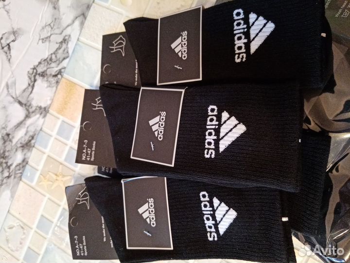 Носки adidas высокие