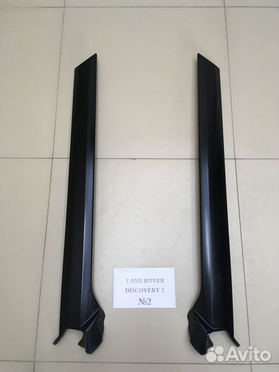 Молдинг лобового стекла Land Rover Discovery 3
